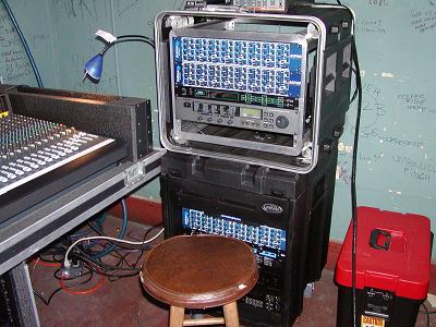 KRVS Broadcast Rack