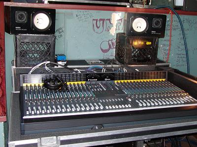 KRVS Broadcast Console