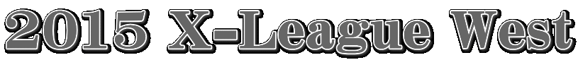2015 X-League West