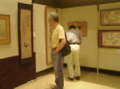 額装の展示ブース